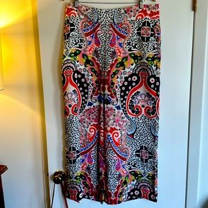 Boden pink print pant.